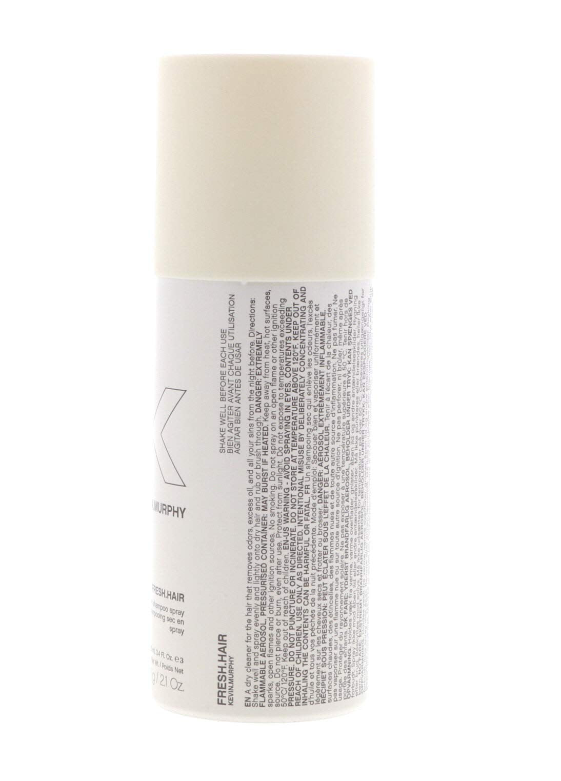 Gray Kevin Murphy Fresh Hair Dry Shampoo Spray, 3.4 oz Pack of 2