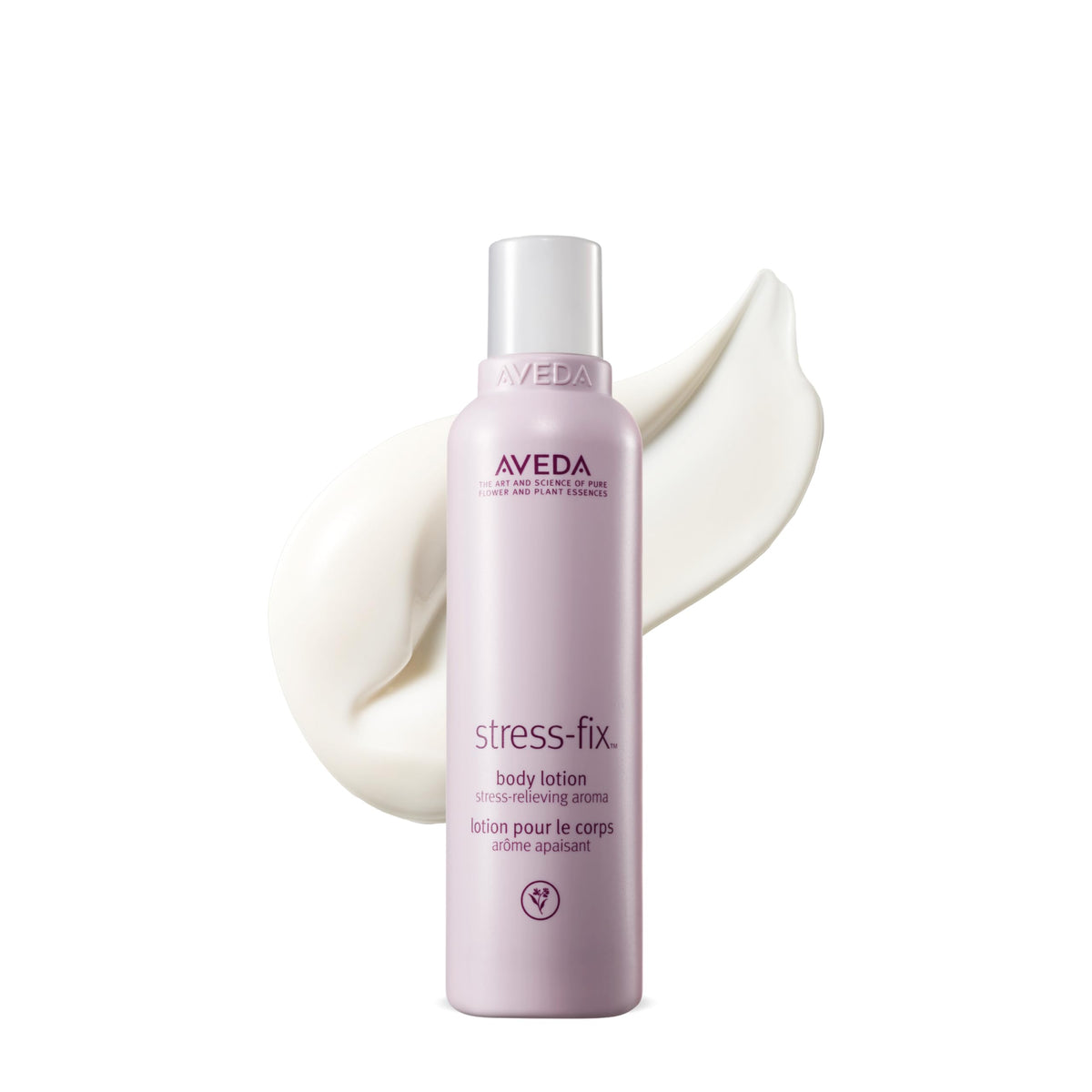 White Smoke Aveda Stress-Fix Body Lotion | Shown to Reduce Feelings of Stress | with Aroma of Lavender, Lavandin, Clary Sage, 6.7 Fl Oz