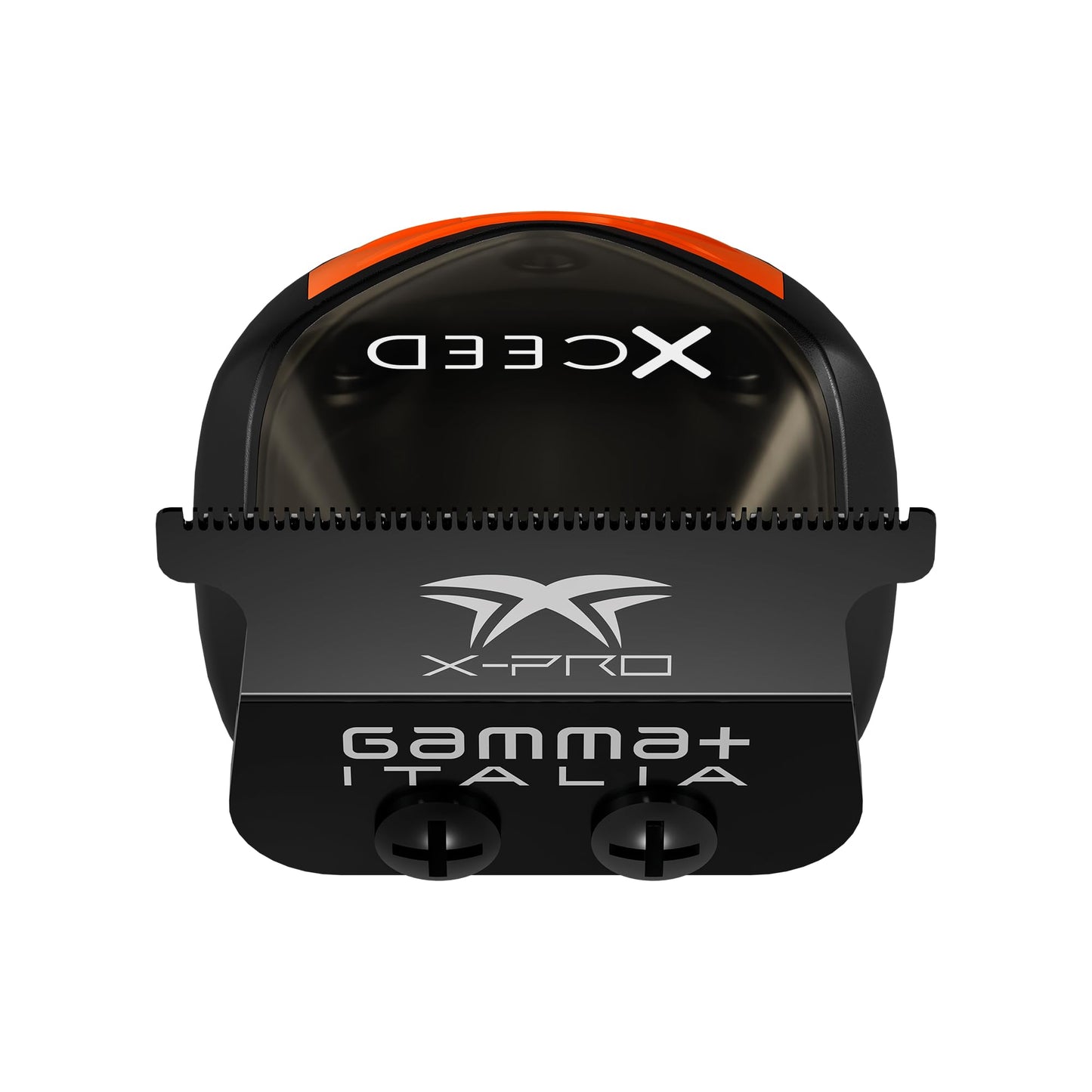 Black GAMMA+ XCeed Cordless Hair Trimmer for Men, Professional for Barbers, USB-C Rechargeable with 6 Blade Guards