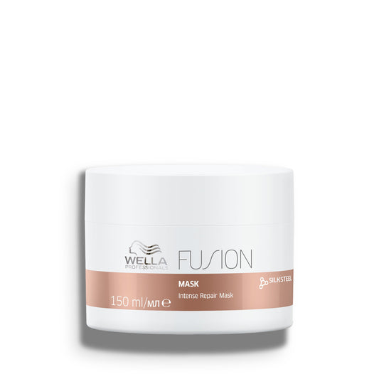 Lavender Wella Professionals Fusion Intense Repair Mask for Damaged Hair | Repairs, Strengthens & Protects Against Breakage for Smooth, Silky Hair | 5.07 Fl Oz