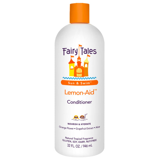 White Smoke Fairy Tales Swimmer Conditioner for Kids - 32 oz | Made with Natural Ingredients in the USA | Replenish and Restore from Chlorine and Salt Damage | No Parabens, Sulfates, or Synthetic Dyes