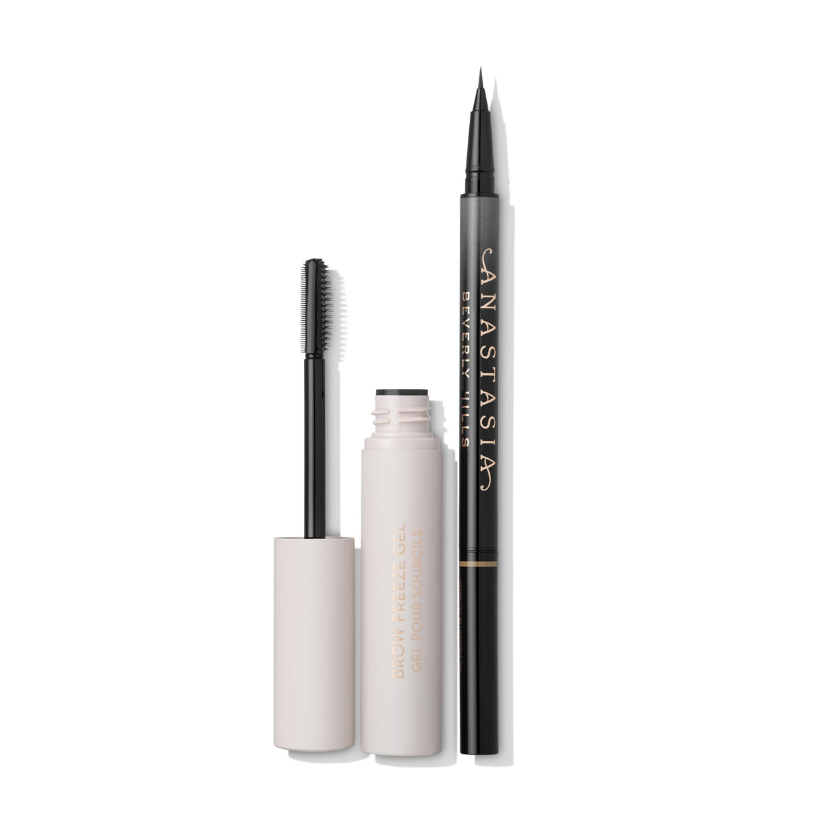 White Smoke Anastasia Beverly Hills - Frozen & Fuller-Looking Brow Duo - Dark Brown