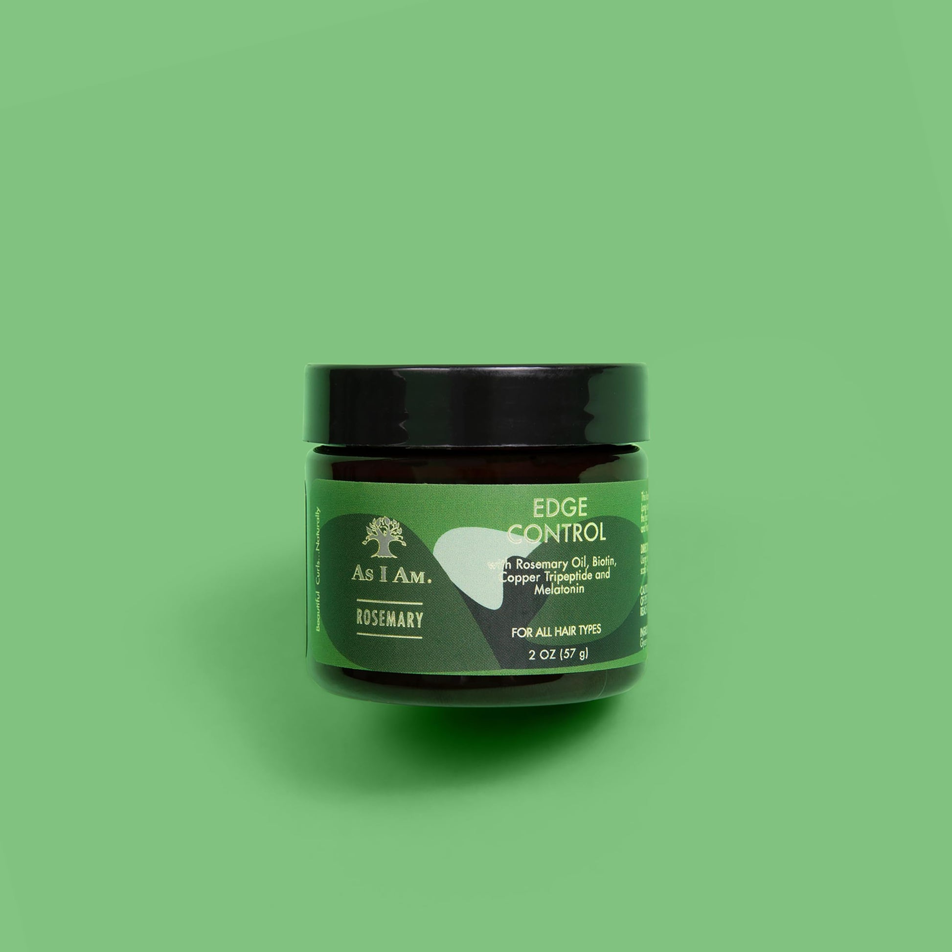 Black As I Am Rosemary Edge Control 2 oz - with Biotin & Saw Palmetto