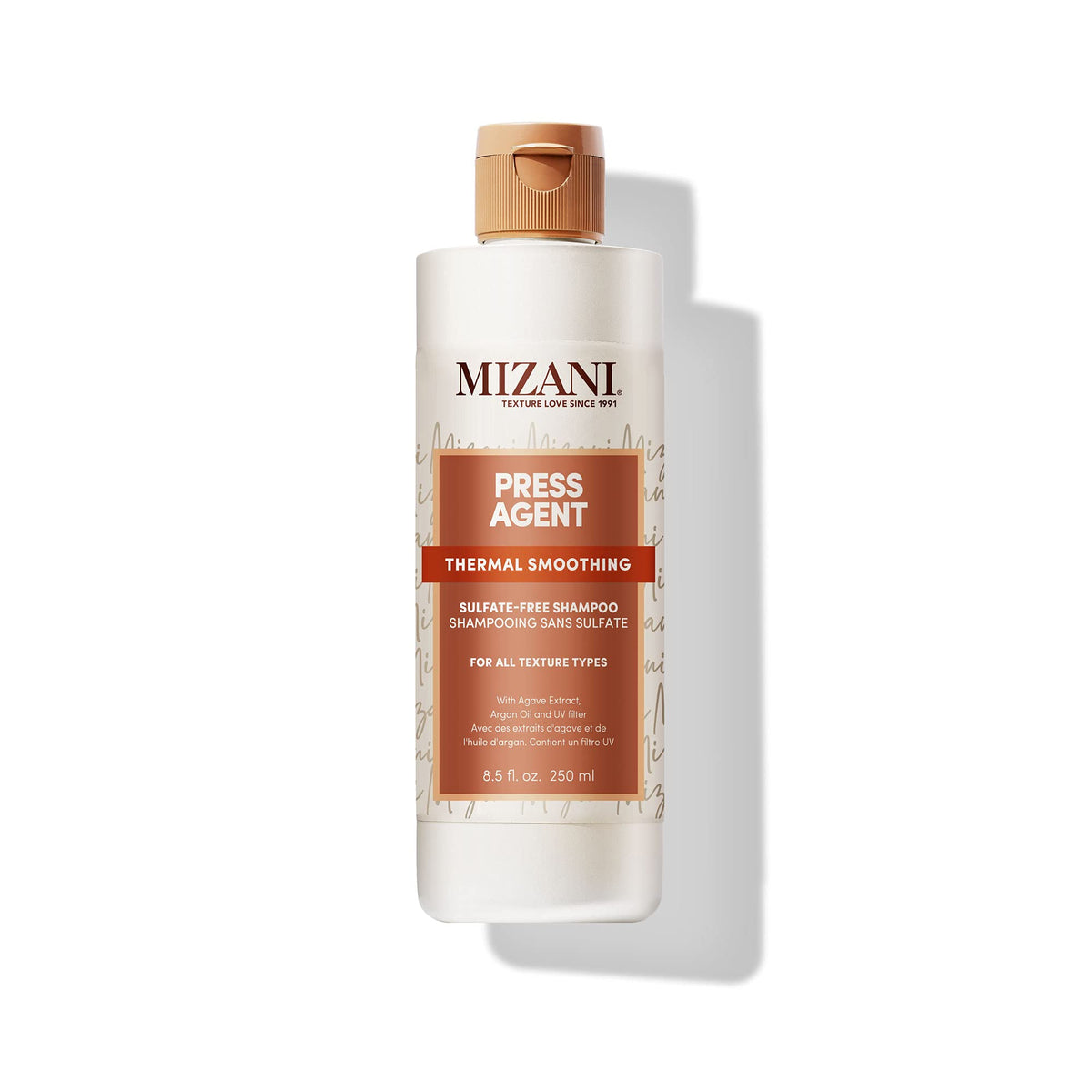 Gray Mizani Press Agent Thermasmooth Shampoo – For Dry Hair