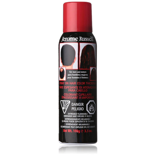 White Smoke Jerome Russell Hair Color Thickener for Thinning Hair, Black 3.5 oz (Pack of 12)