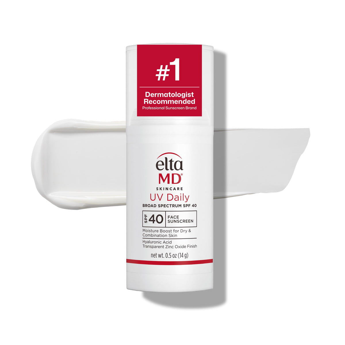 White Smoke EltaMD UV Daily Deep Tinted Face Sunscreen Moisturizer, SPF 40, 1.7 oz