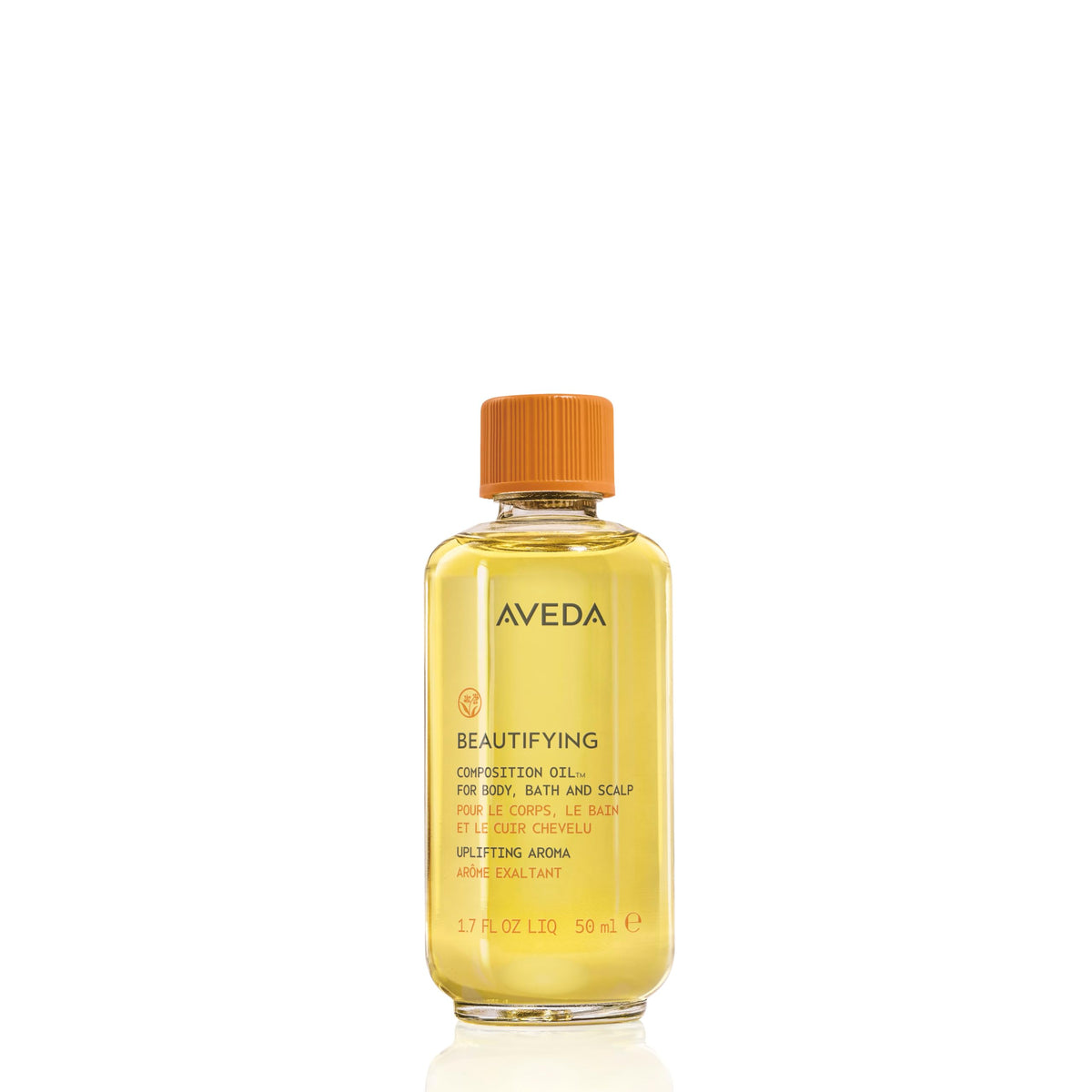 Sandy Brown AVEDA Beautifying Composition Oil | Bath, Body & Scalp | with Certified Organic Safflower & Olive Oil | Aroma of Certified Organic Rosemary, Lavender, Bergamot, 1.7 Fl Oz