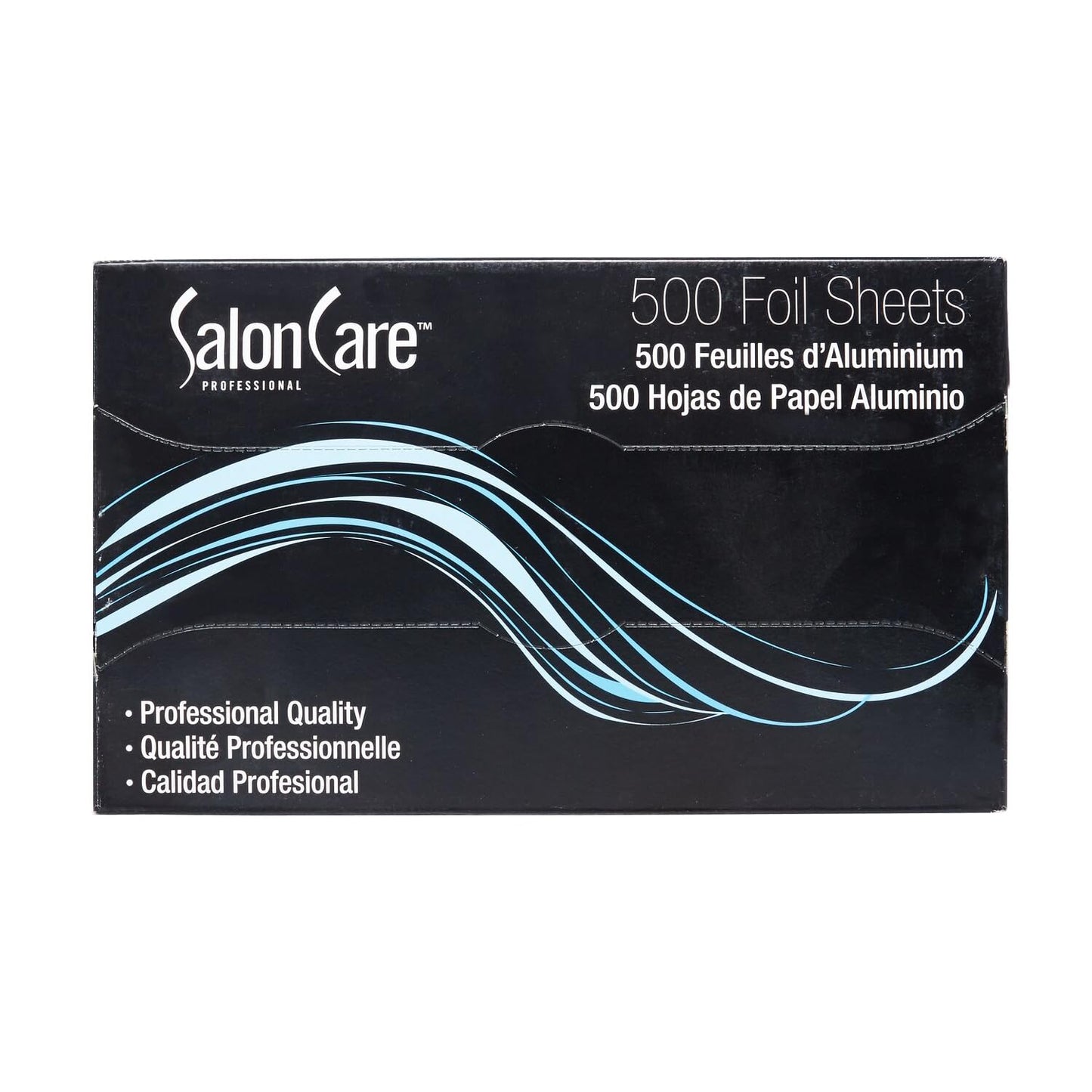 Dark Slate Gray Salon Care FullSize Foil Sheets 500 Count