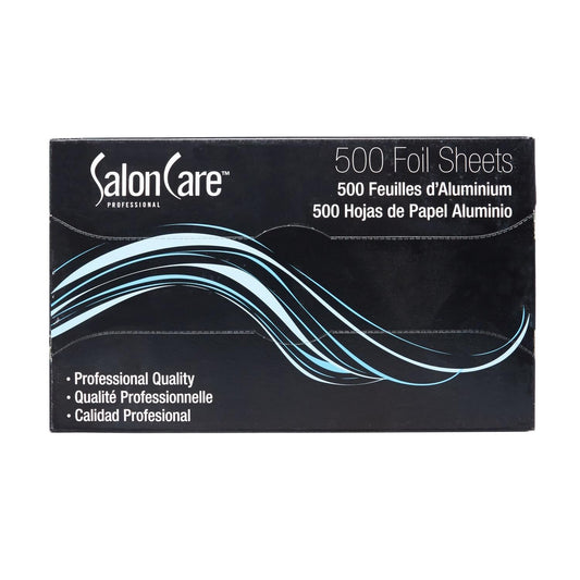 Dark Slate Gray Salon Care FullSize Foil Sheets 500 Count