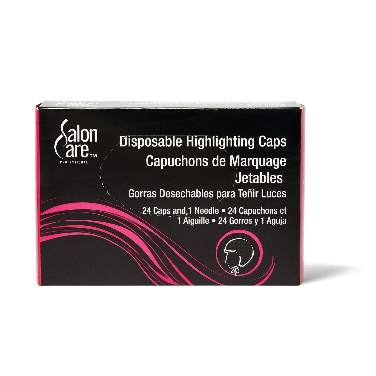 White Smoke Salon Care Disposable Highlighting Cap, easy and convenient, includes Iron Needle