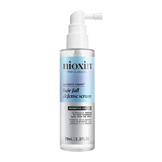 White Smoke Nioxin Hair Fall Defense Intensive Daily Leave-In Hair Treatment | With Niacinamide, Caffeine, Lauric Acid, and Sandalore | For Thicker, Stronger Hair | 2.3 Fl Oz.