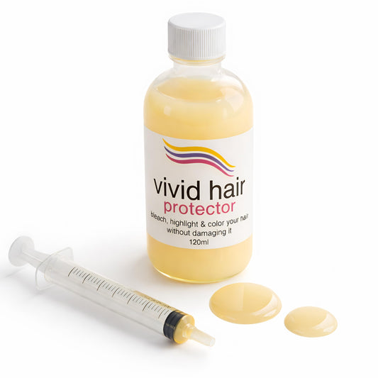 White Smoke INVERTO VIVID HAIR Color Protector Perfector Prevent Hair Bleaching, Highlighting Coloring Damage From the Start safe for all blondes, vivid, bright & dark colors (120gr)