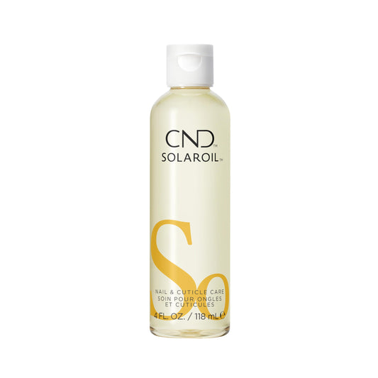 White Smoke CND SolarOil Cuticle Oil, Natural Blend Of Jojoba, Vitamin E, Rice Bran and Sweet Almond Oils, Moisturizes and Conditions Skin, 4 fl oz