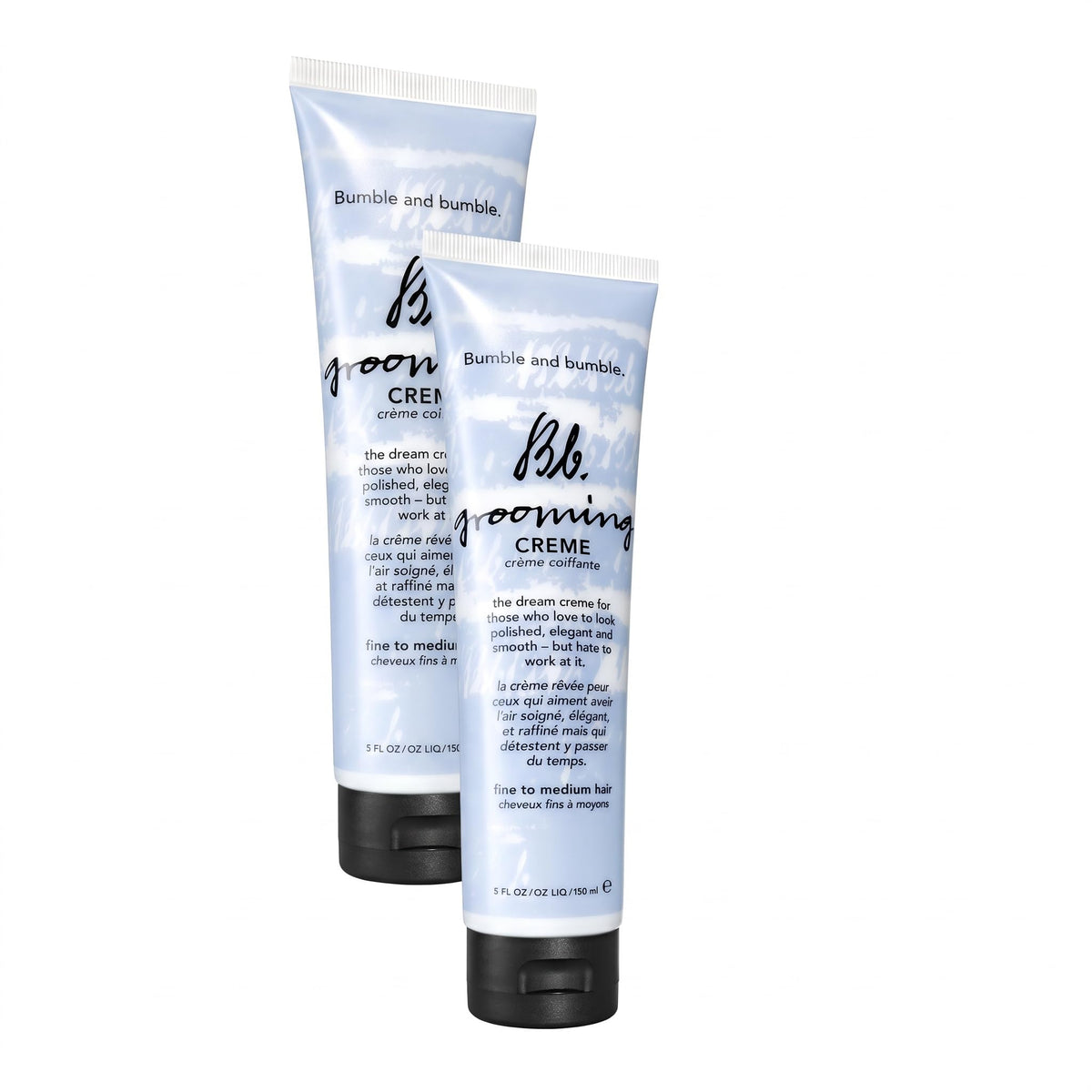 White Smoke Bumble and bumble. Grooming Creme Hair Styling Cream | Smoothing + Subtle Hold | For Fine to Medium Hair, 5 Fl Oz