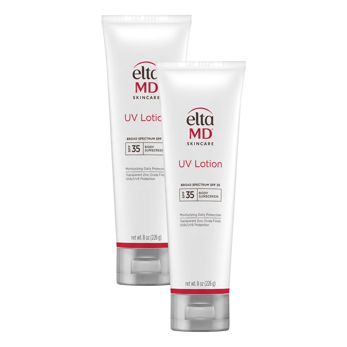 White Smoke EltaMD UV Lotion, Moisturizing Sunscreen for Face and Body, SPF 35