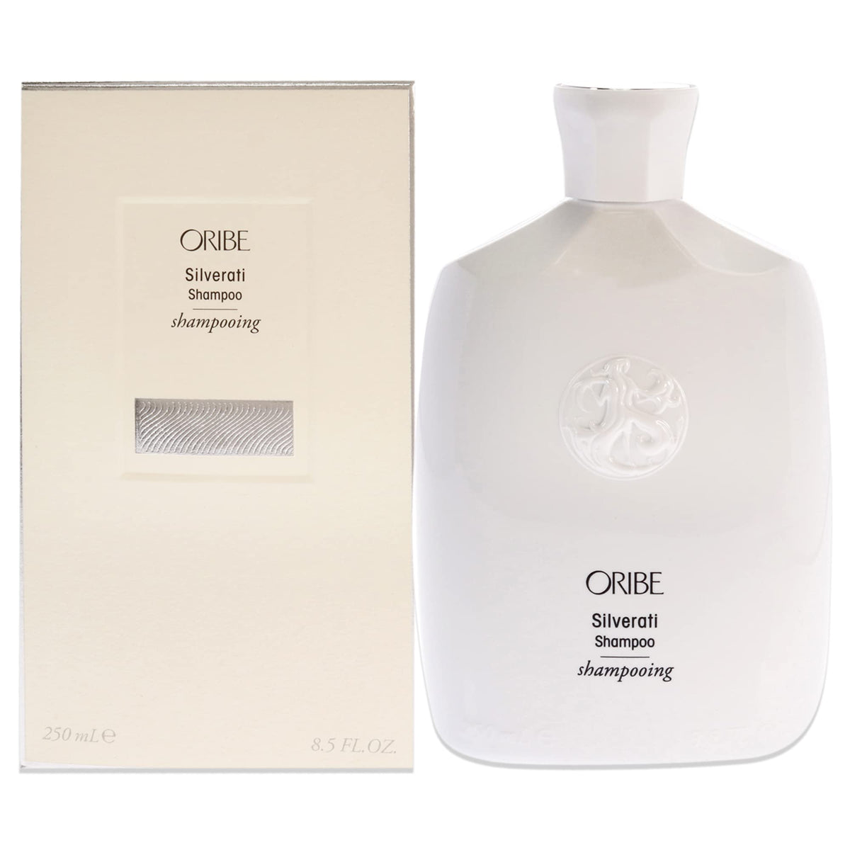 Antique White Oribe Silverati Shampoo - Protects & Brightens Grey & Silver Hair - 8.5oz