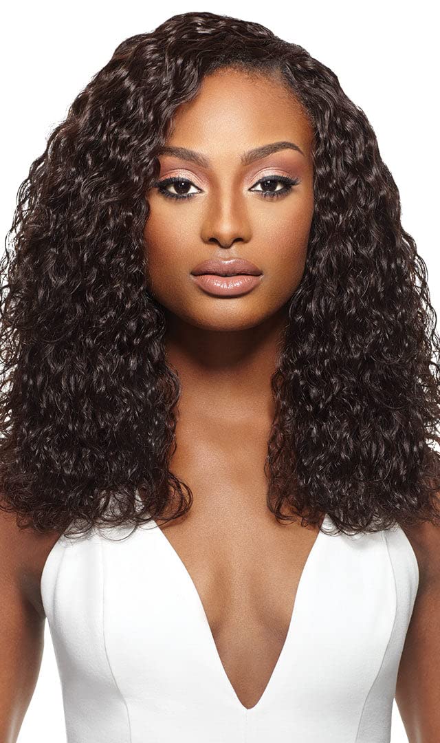 White Smoke (Special Price!!!) Outre Velvet Brazilian 100% Remi Human Hair Hydro Curl chose from 12", 14", 18" (12", 1 Jet Black)