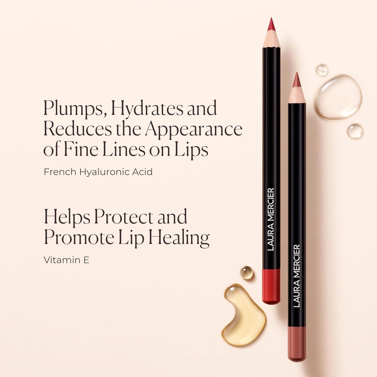 Misty Rose Laura Mercier Caviar Lip Liner Pencil, 05 Rosewood, 0.04 oz