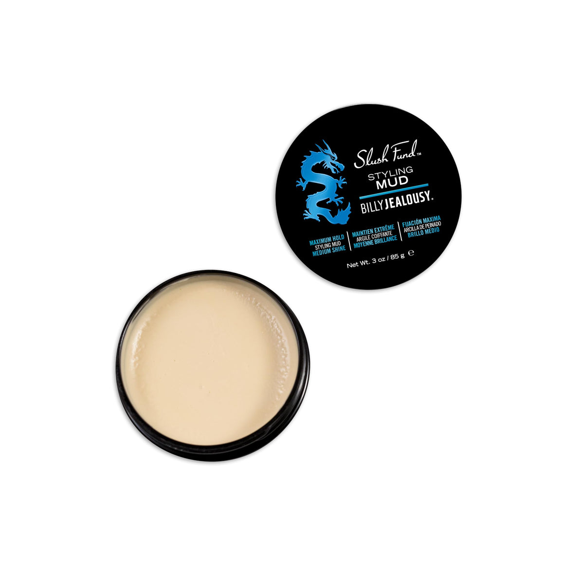 White Smoke Billy Jealousy Slush Fund Styling Mud, 3 oz