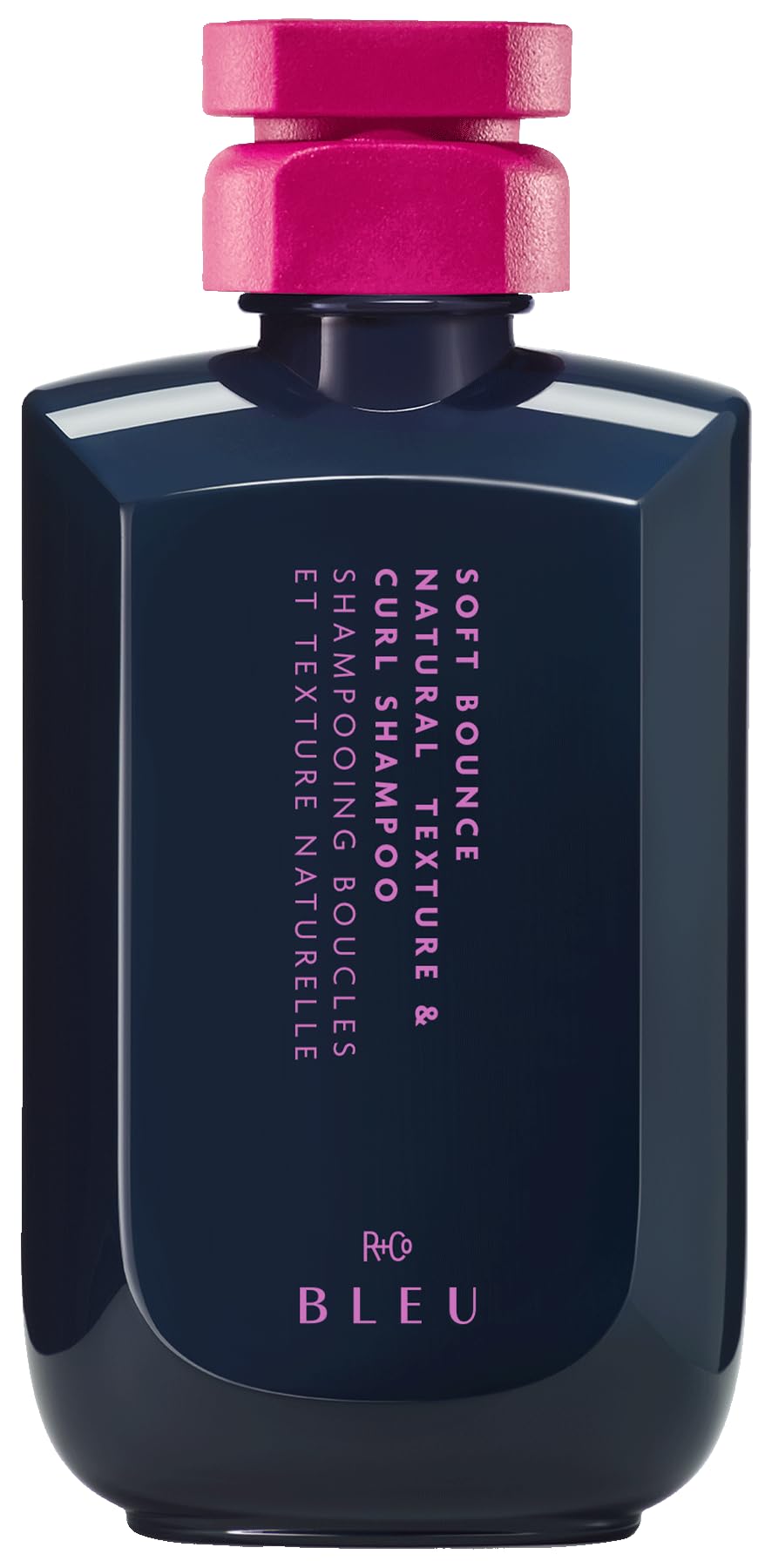 Dark Slate Gray R+Co BLEU SOFT BOUNCE Natural Texture & Curl Shampoo, 8.5 Oz