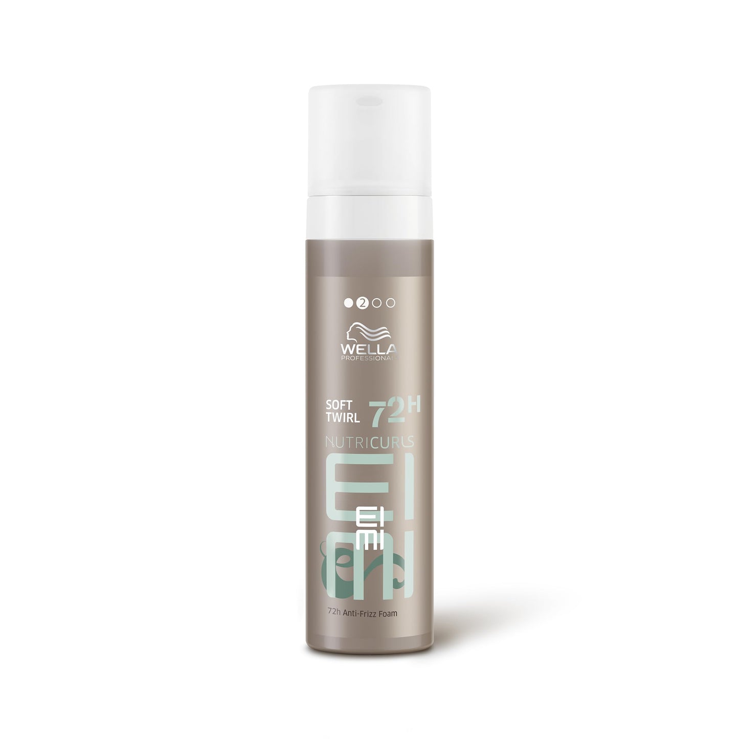 White Smoke Wella Professionals EIMI Nutricurls Soft Twirl | 72H Anti-Frizz Foam | Add Volume, Light Control & Defines Waves | 6.7 Fl Oz