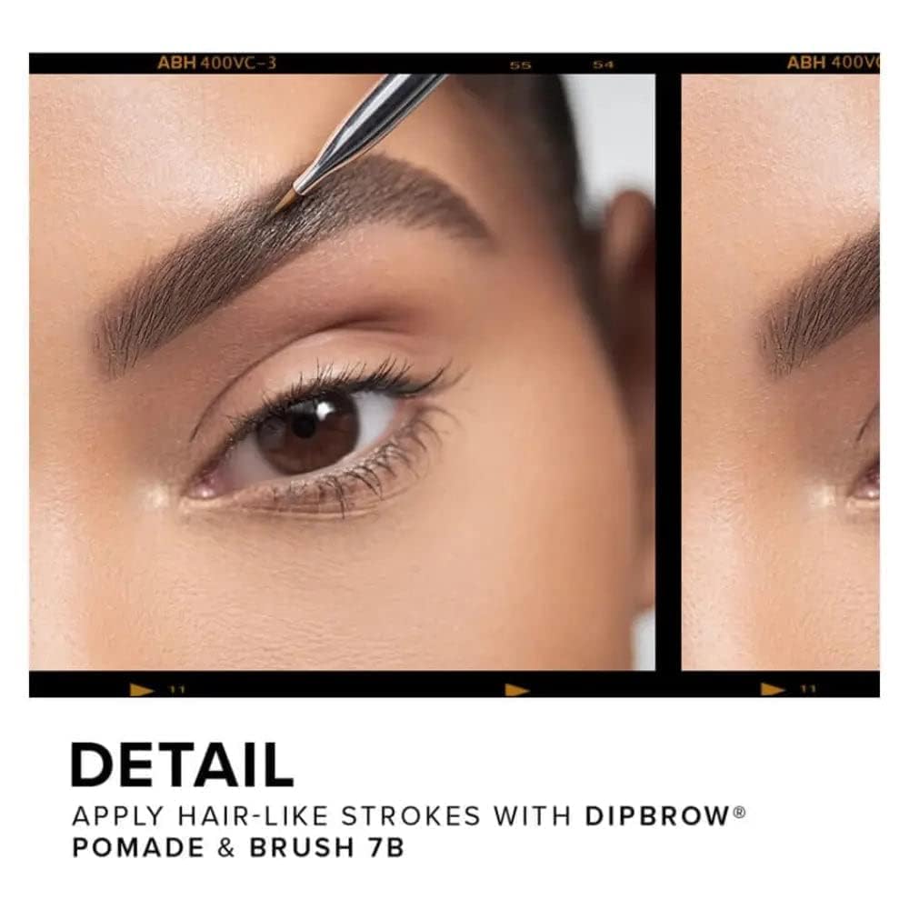 White Smoke Anastasia Beverly Hills - Brush 7B - Dual-Ended Angled Brow Detail Brush