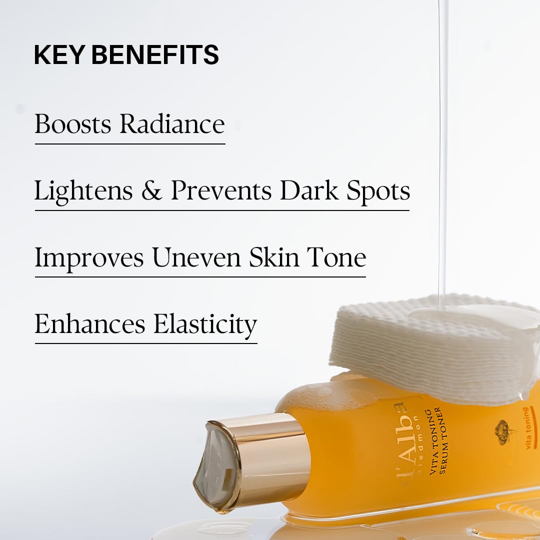 White Smoke d'alba Piedmont White Truffle Vita Toning Serum Toner (6.08 fl. oz)