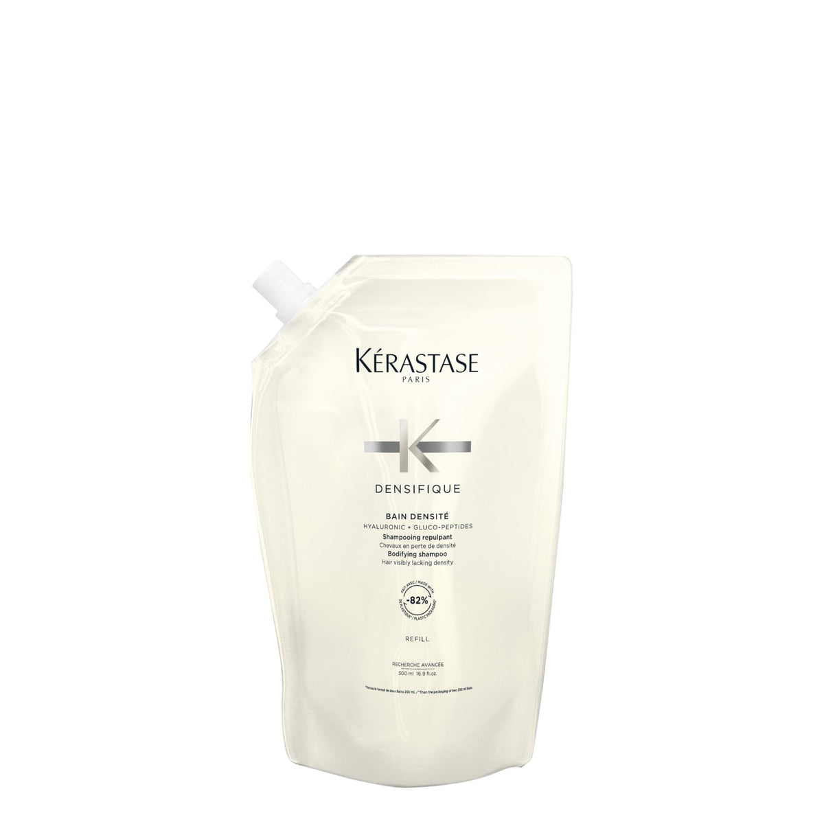 Seashell Kerastase Densifique Densité Shampoo Refill – Thinning Hair, 16.9 Fl Oz