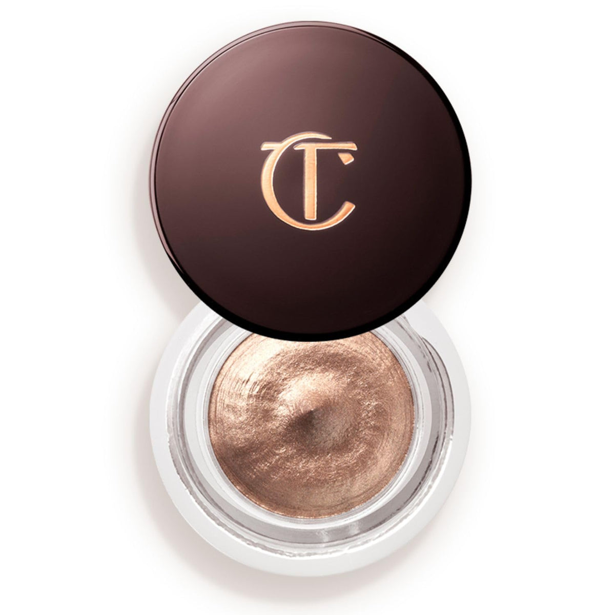 White Smoke Charlotte Tilbury Eyes to Mesmerize Cream Eyeshadow - Glide-on-and-go