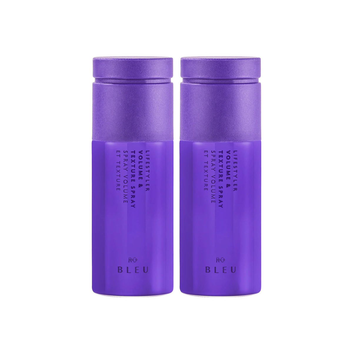Slate Blue R+Co BLEU Life Styler Volume & Texture Spray Mini 2 Pack