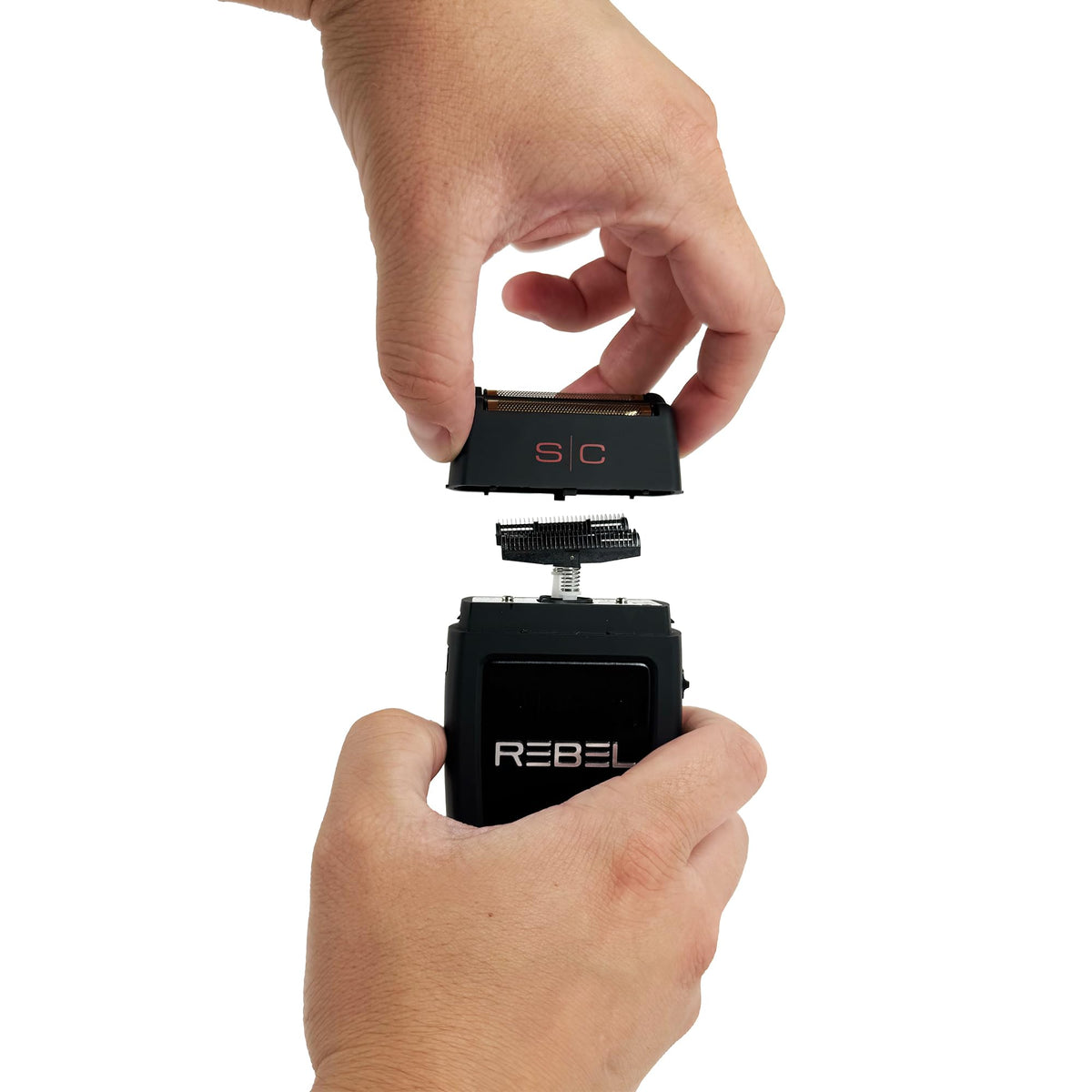 White Smoke StyleCraft Rebel Professional Cordless Double Foil Shaver Up to 11,000 RPM