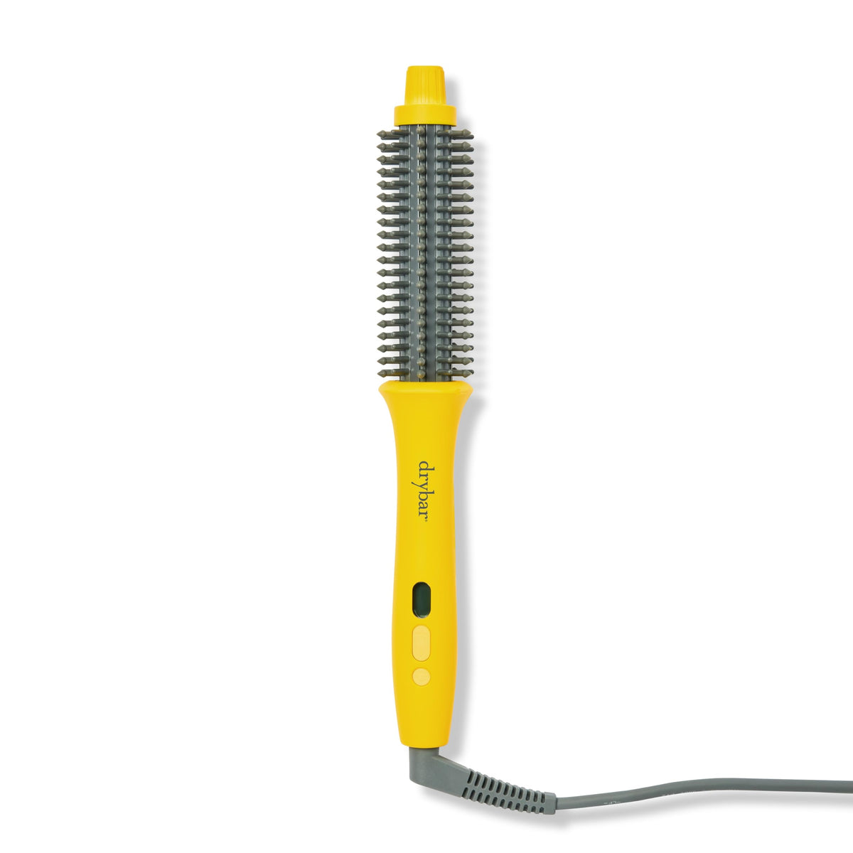 White Smoke Drybar The Curl Party Heated Curling Round Brush, 1" Barrel