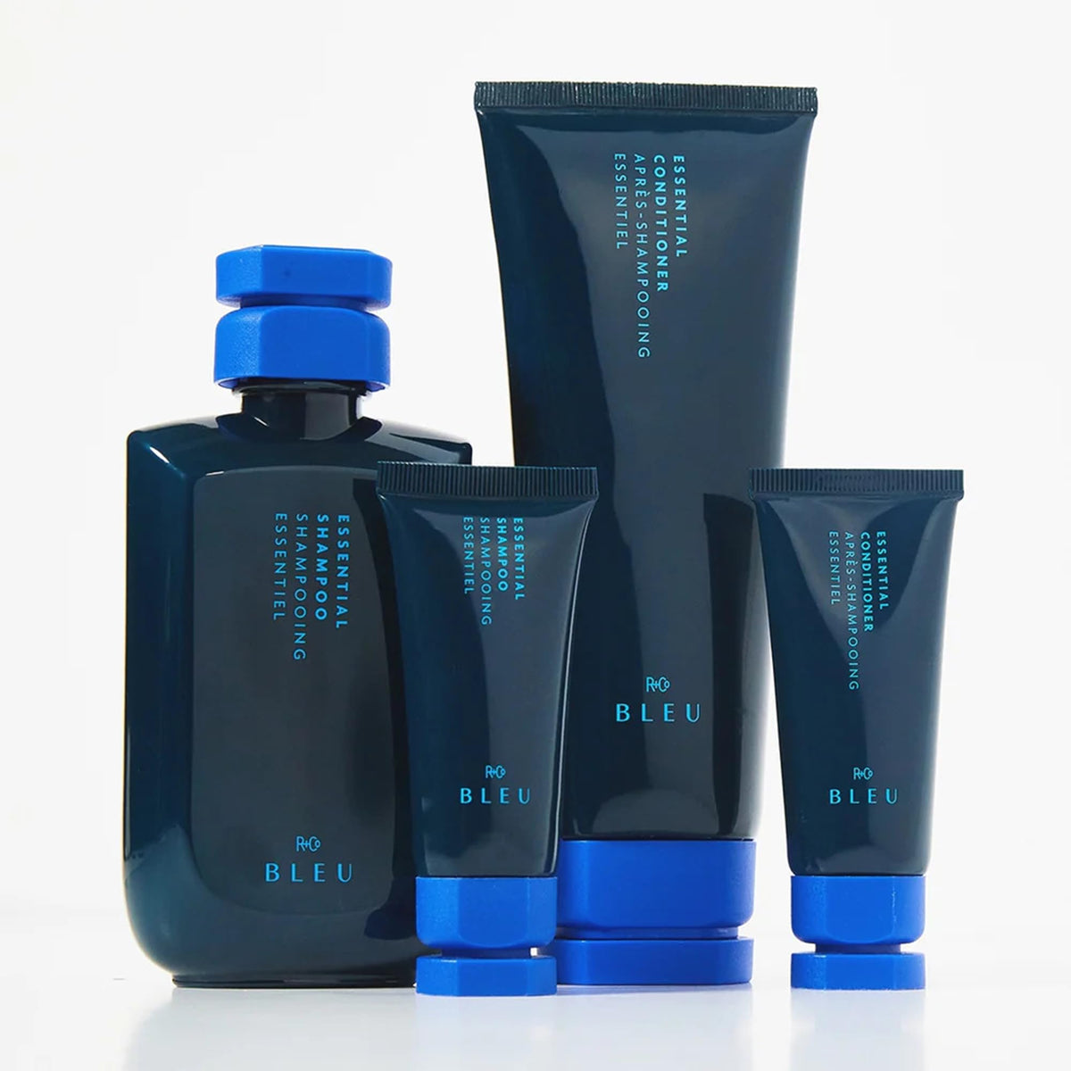White Smoke R+Co BLEU De Luxe Reparative Shampoo and Conditioner Set, 8.5 oz, Pack of 2