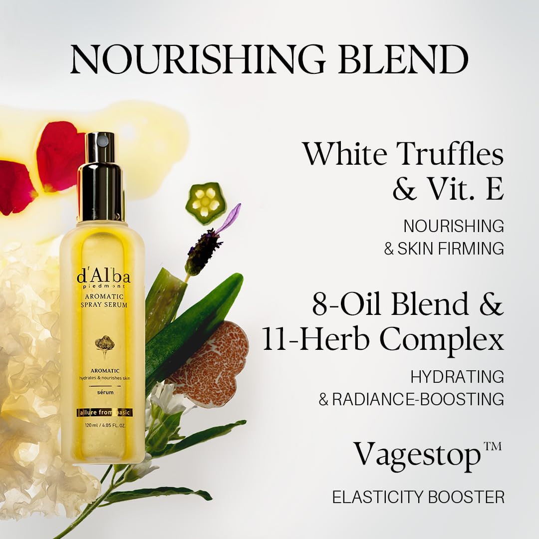 Lavender d'alba Piedmont Italian White Truffle Aromatic Spray Serum