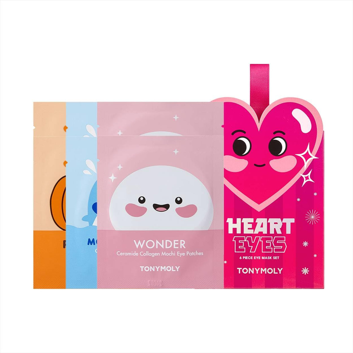 White Smoke TONYMOLY Hydrogel Eye Patches For Fine Lines, Dark Circles, Wrinkles - 6pc