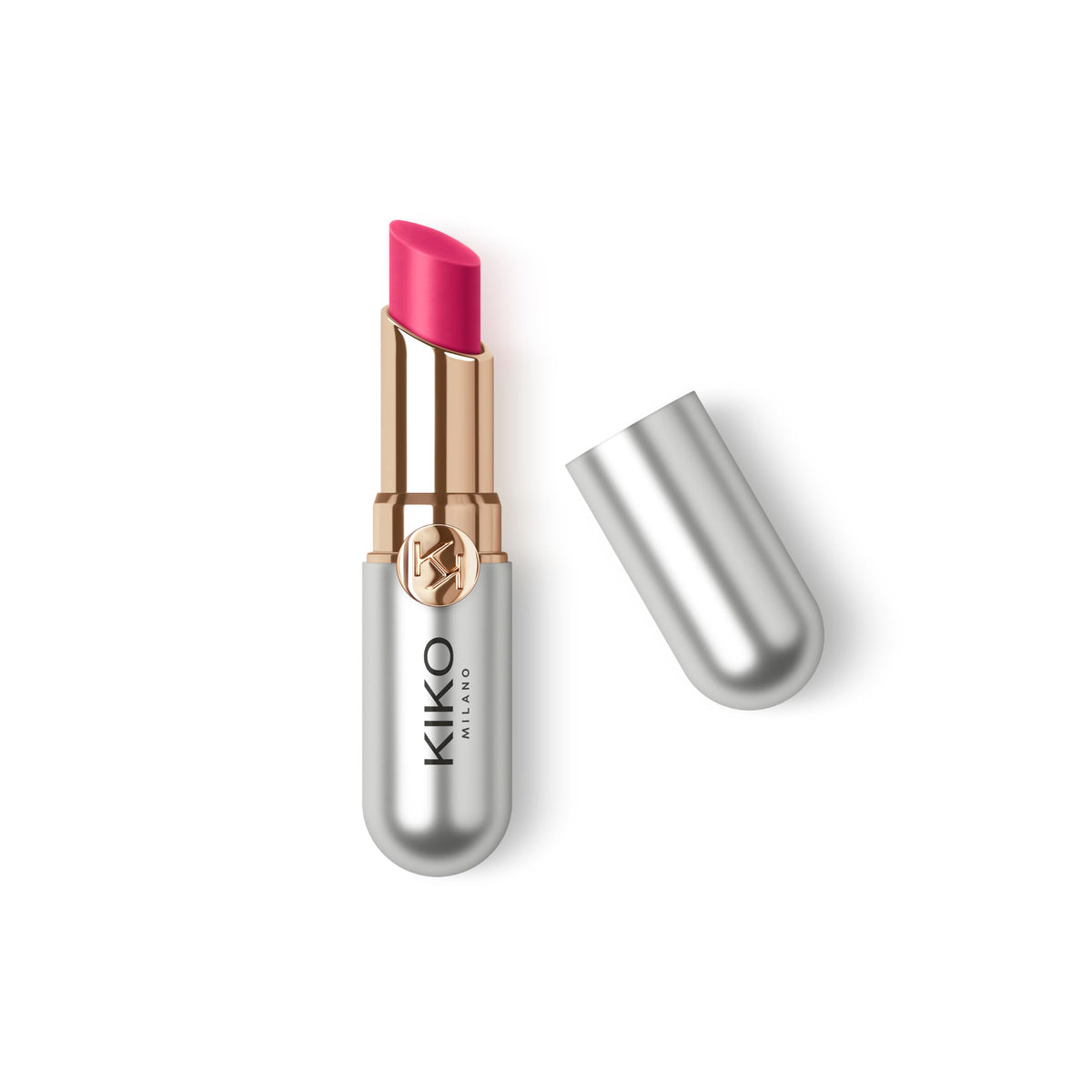 White Smoke KIKO Milano Jelly Stylo, Glossy Lipstick, 511 Fuchsia