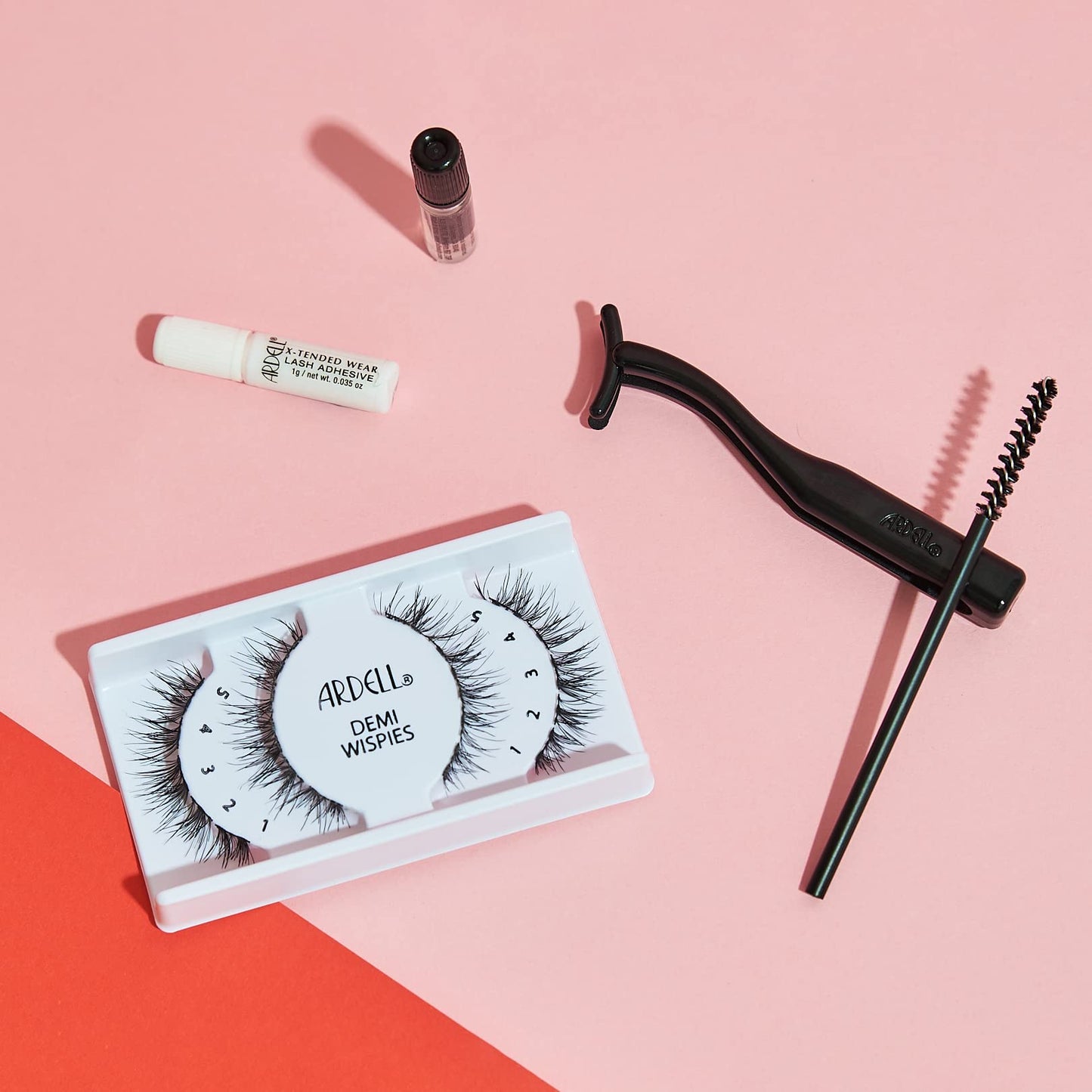 Light Pink Ardell Individual Lashes X-tended Wear - Demi Wispies