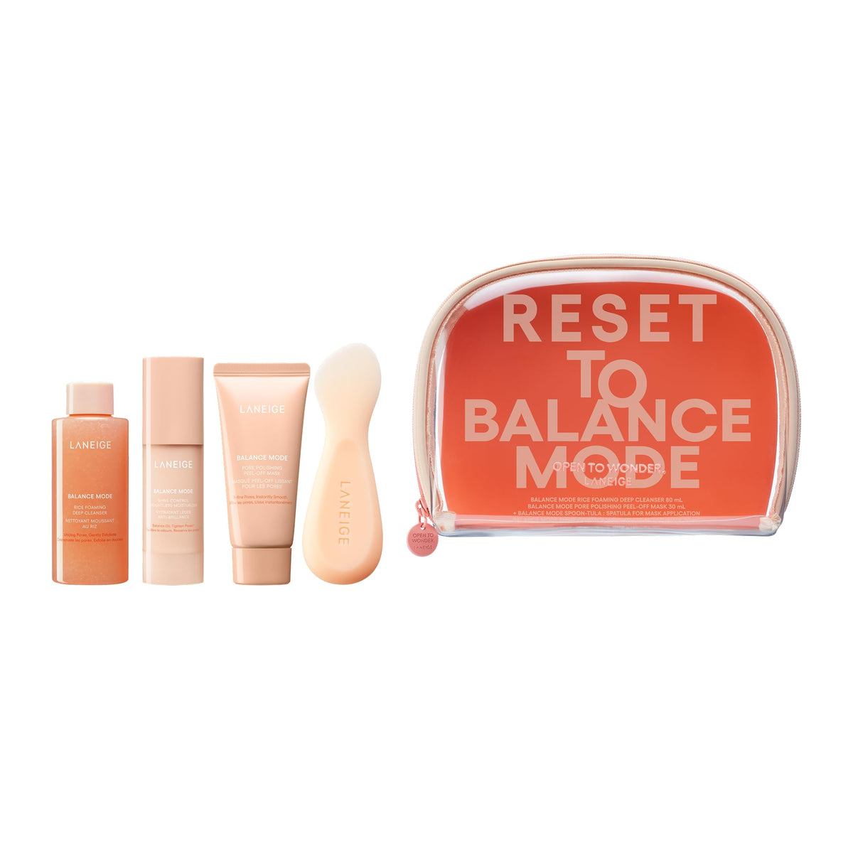 White Smoke LANEIGE Balance Mode Shine Control Pore-Minimizing Lightweight Moisturizer