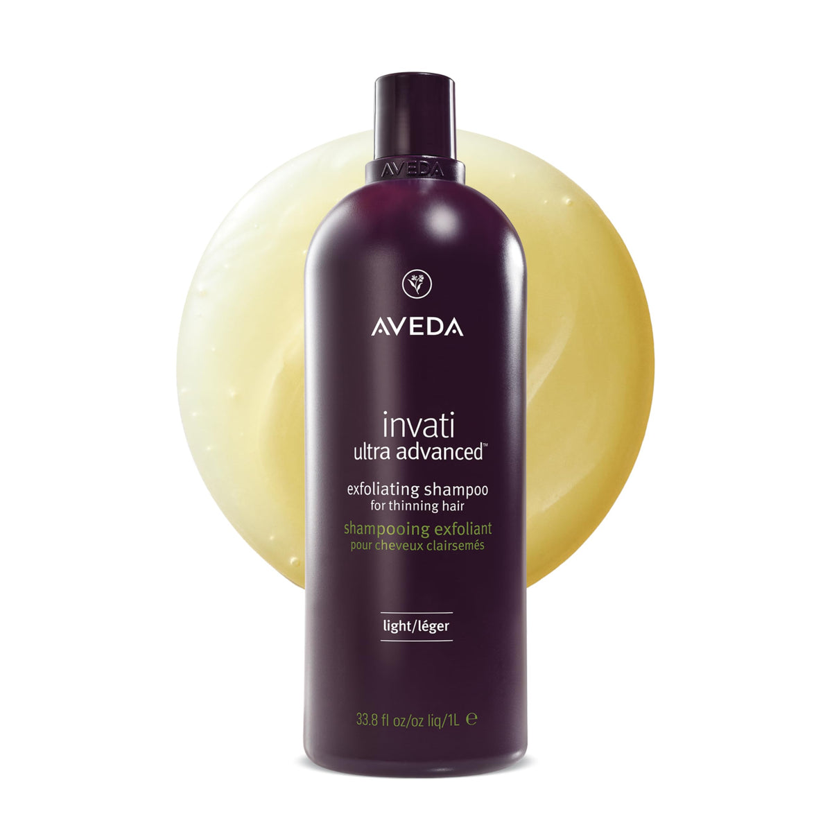 White Smoke AVEDA Invati Ultra Advanced Exfoliating Shampoo Light | Step 1 of 4 | Reduces Hair Loss by 77% | for Fine to Medium Thinning Hair Types | Normal to Oily Scalp | 95% Naturally Derived*, 33.8 Fl Oz