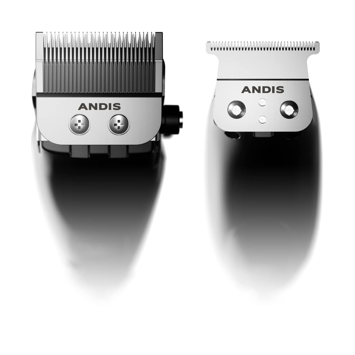 White Smoke Andis 24810 Professional PivotPro and SpeedMaster Hair Clipper and Beard Trimmer PivotMotor Set, Black