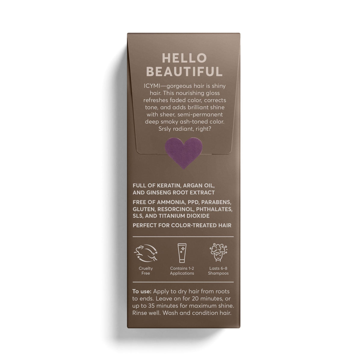 Dark Olive Green Madison Reed Color Reviving Gloss – Espresso Brown, 4oz