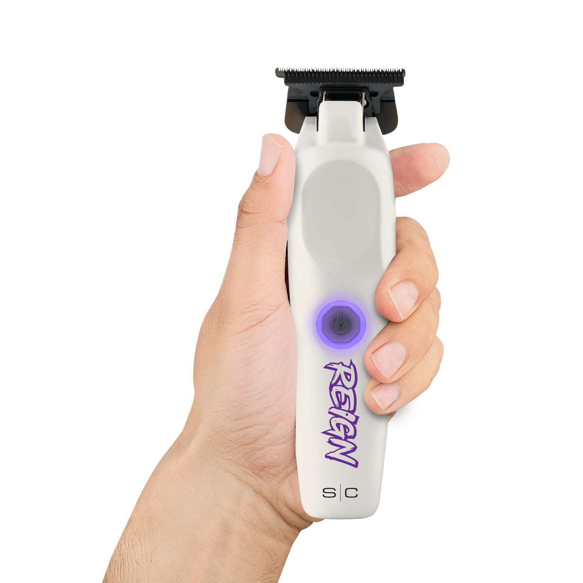 White Smoke StyleCraft Reign Professional Cordless Hair Trimmer with Brushless Motor