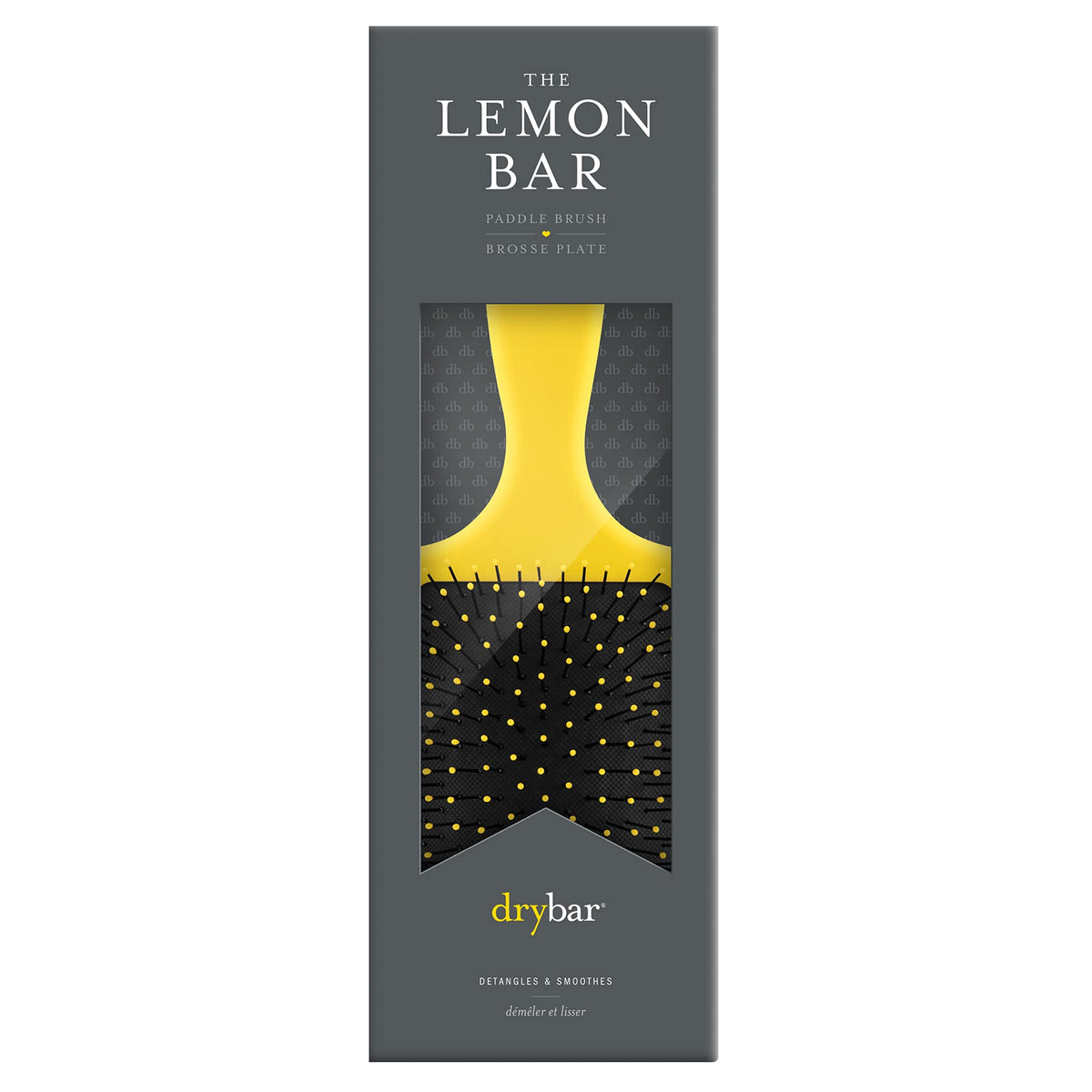 Dim Gray Drybar The Lemon Bar Paddle Brush