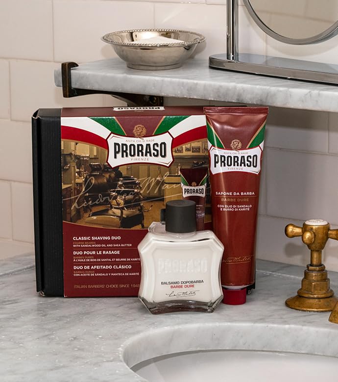 Gray Proraso Shaving Kit - Nourishing