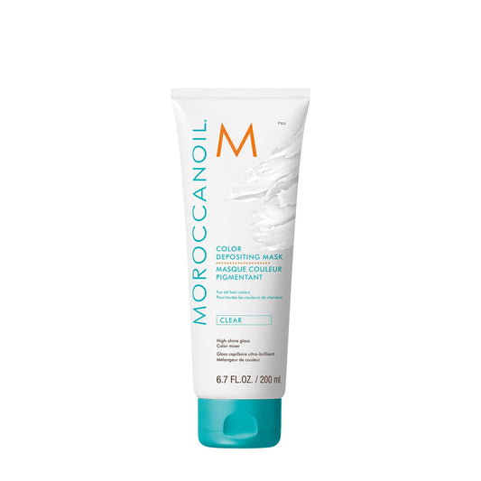 White Smoke Moroccanoil Color Depositing Mask Clear, 6.7 Fl. Oz.
