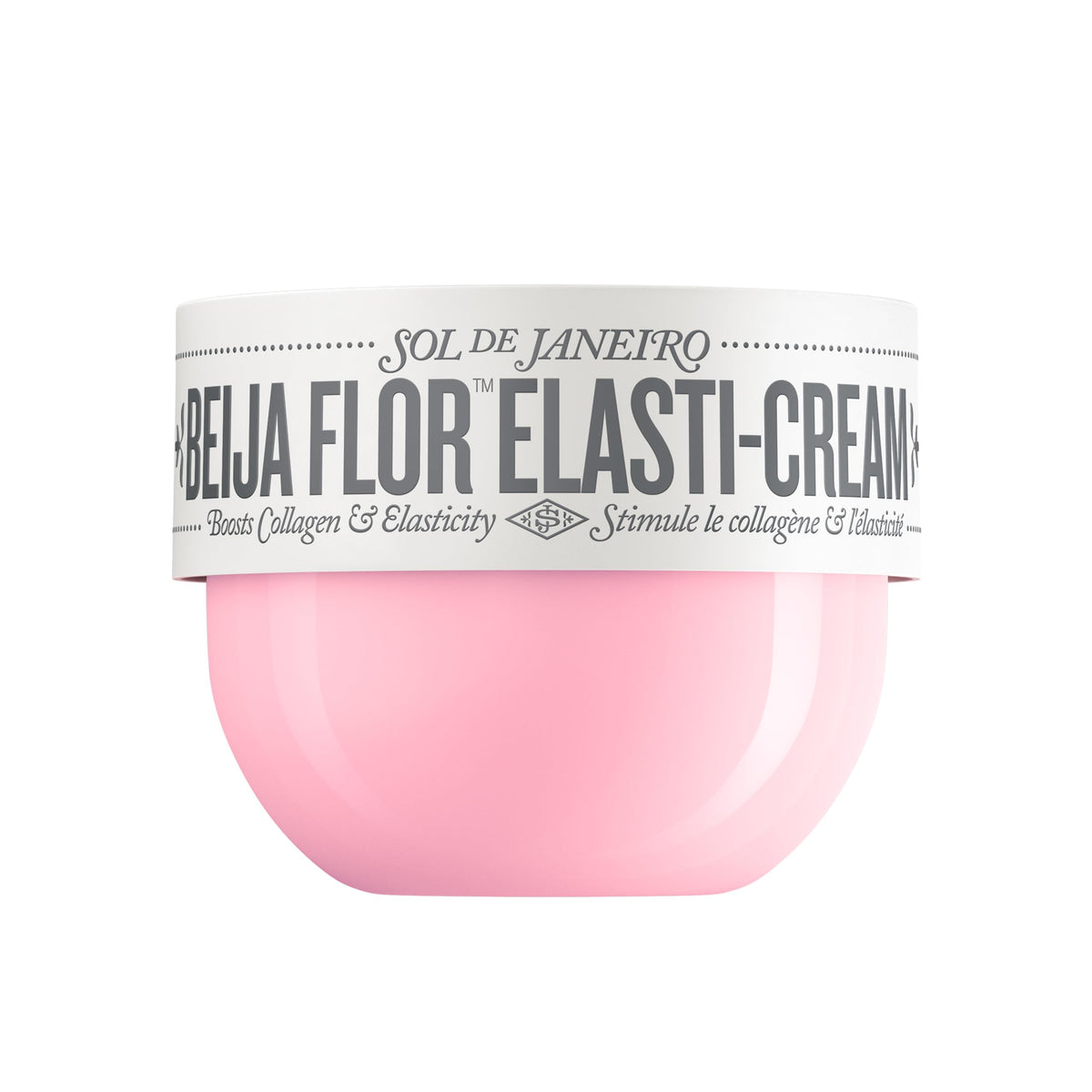 White Smoke SOL DE JANEIRO Collagen Boosting Beija Flor Elasti-Cream Body Cream 150mL/5 oz.