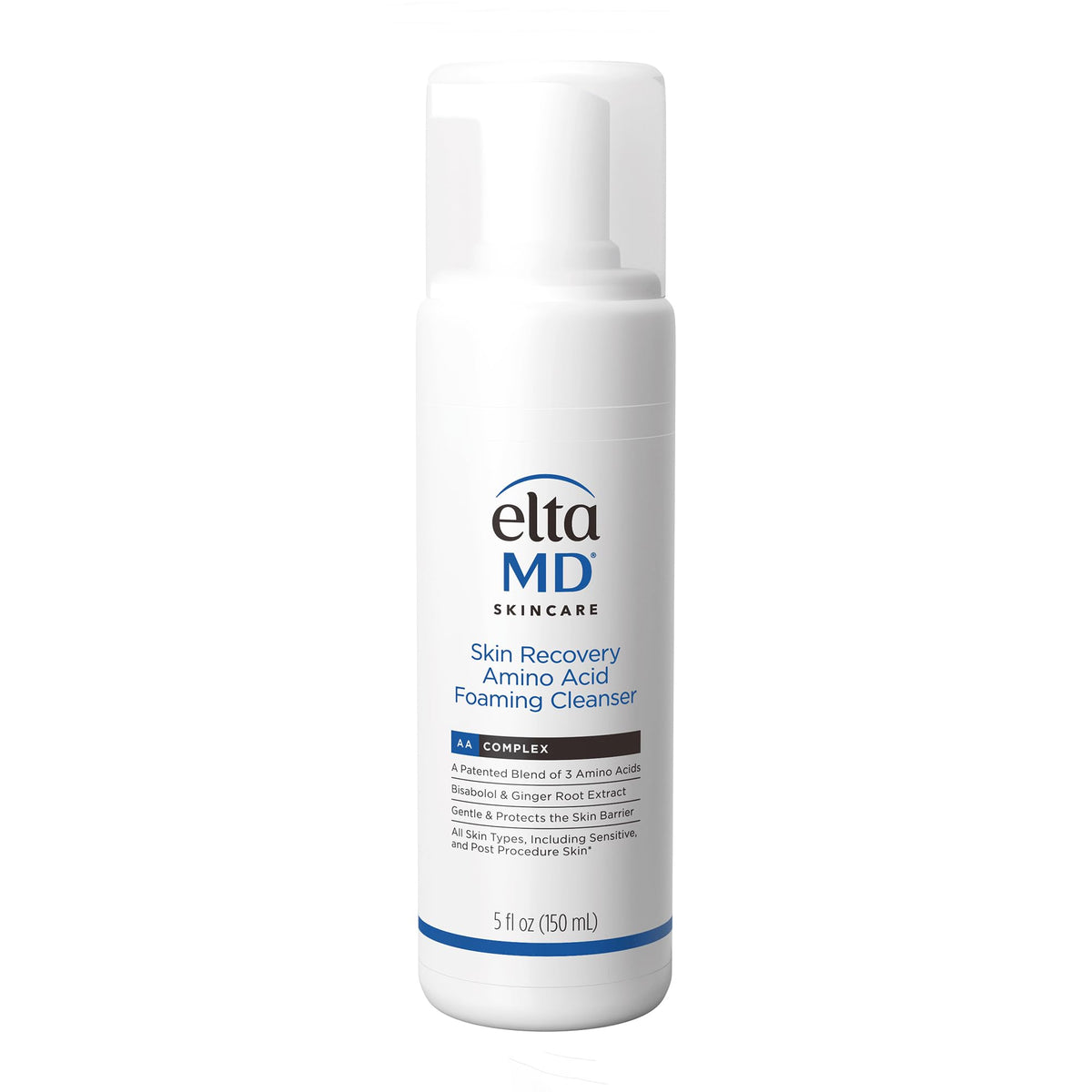 White Smoke EltaMD Skin Care Facial Care Set, Recovery Amino Acid Cleanser Trial Size and Renew Eye Gel