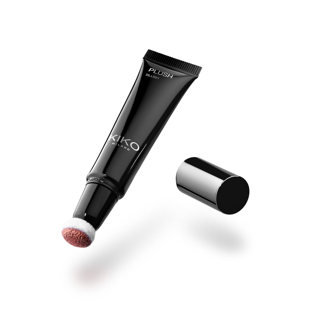White Smoke KIKO Milano Plush Blush with Sponge Applicator