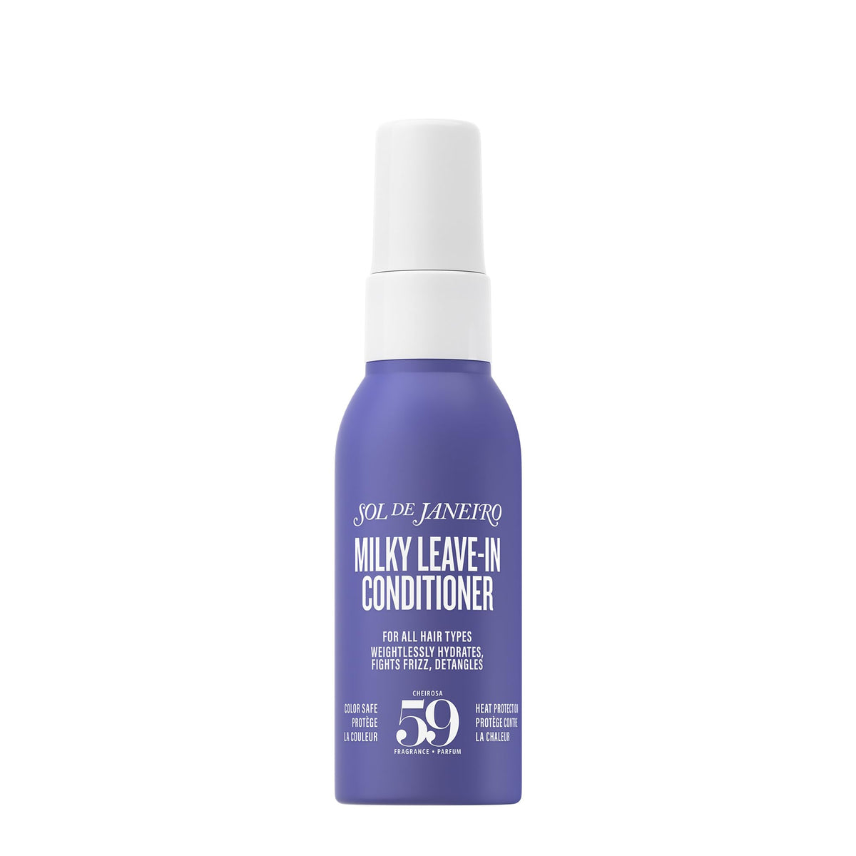 White Smoke Sol de Janeiro Milky Leave-In Conditioner (2.03 Ounce, Cheirosa 59)