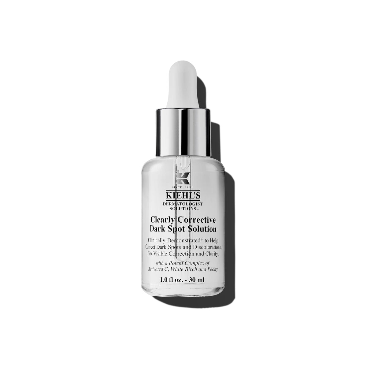 White Smoke Kiehl's - Clearly Corrective Dark Spot Serum - 1.7 fl oz
